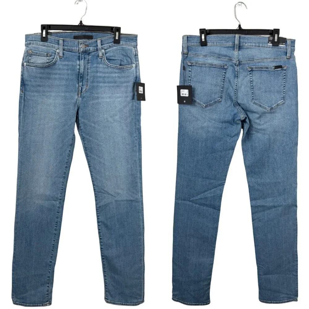 Joe's Jeans Brixton Straight & Narrow Denim Jeans Men's 34 Blue Izel Stretch NWT